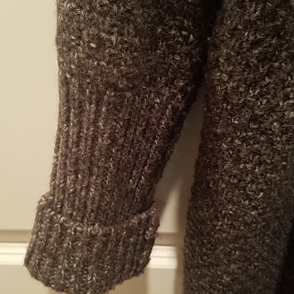 Bass gray open front cardigan - Picture 3 of 5